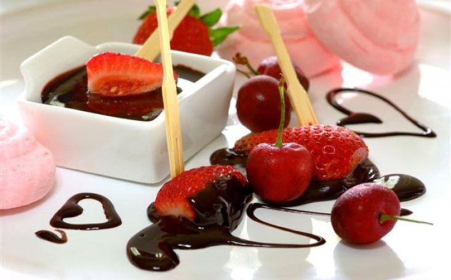 recipe image Vášnivé čokoládové fondue