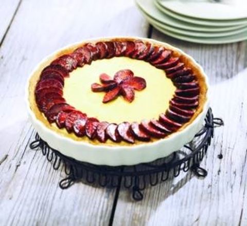 recipe image Karamelizovaný slivkový koláč