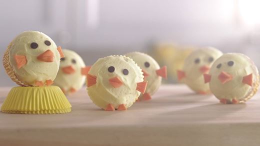 recipe image Veľkonočné cupcakes „Kuriatka“