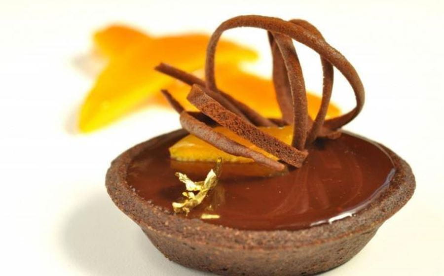 recipe image Čokoládové ganache s pomarančom